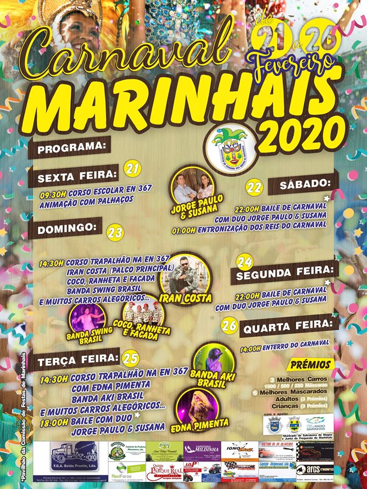 Cartaz do Carnaval 2020