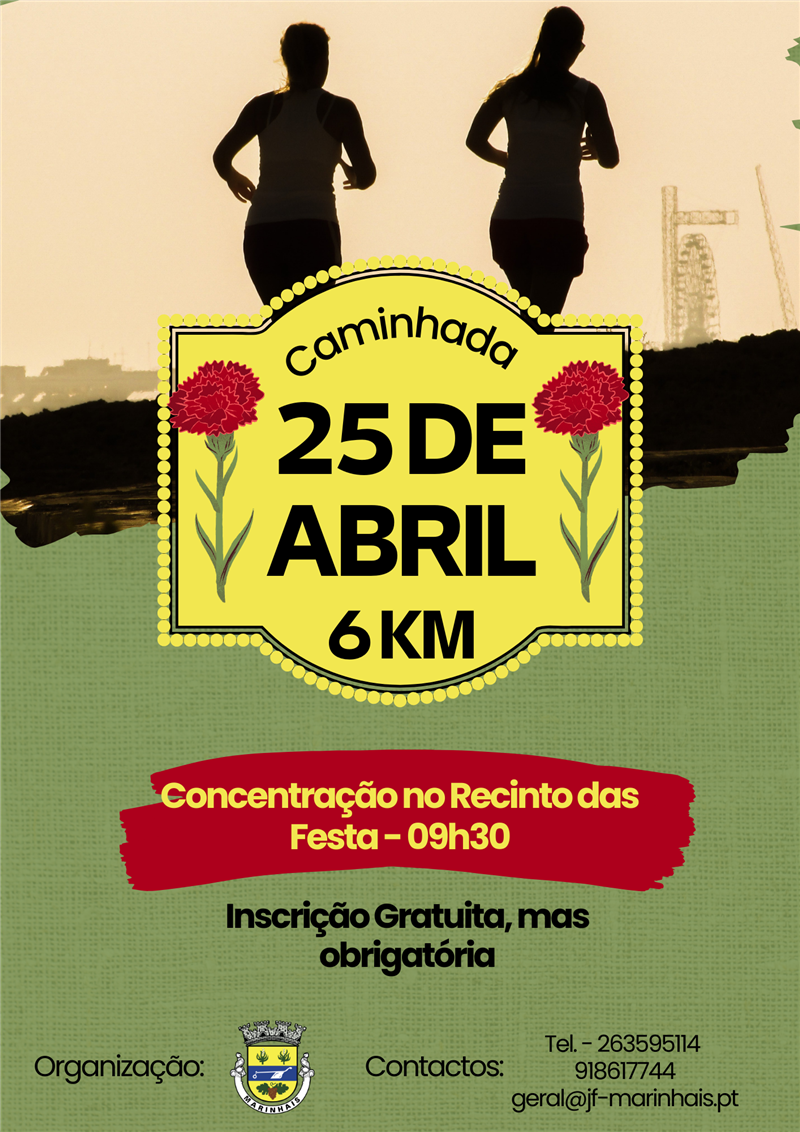 Caminhada 25 de Abril 